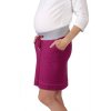 Těhotenská sukně Rialto Bogny fialová 0414