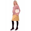 Těhotenské bavlněné tričko Rialto Rethel 0157 (Dámská velikost 36)