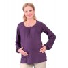 Těhotenské tričko Rialto Rance fialová 0271 (Dámská velikost 46)