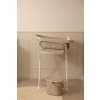 Kovový stojan Click na vaničku Bébé-Jou 103 cm Fabulous Taupe