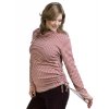Těhotenské tričko Rialto Rollot červený pruh 0157 (Dámská velikost 36)