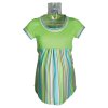 Těhotenské tričko Rialto Salice zelená + růžový pruh 0059 (Dámská velikost 36)