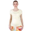 Těhotenské tričko Rialto Nonza žlutá 0065 (Dámská velikost 38)