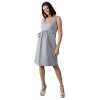 Těhotenské šaty Rialto Legis modré slzičky 0410 (Dámská velikost 36)