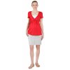 Těhotenské a kojicí tričko Rialto DIZY červené 0191 (Dámská velikost 40)