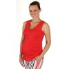 Těhotenské tílko Rialto Castirla červená 0069 (Dámská velikost 36)