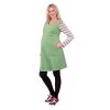 Těhotenské šaty Rialto Linde zelené 0282 (Dámská velikost 36)