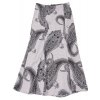 Dámská sukně Rialto Capelini šedá s tiskem 0229