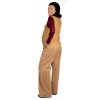 Těhotenské manžestrové kalhoty Rialto Stornoway béžové 19131 (Dámská velikost 36)