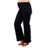 Těhotenské manžestrové kalhoty Rialto Stornoway černé 19234 (Dámská velikost 36)