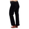 Těhotenské manžestrové kalhoty Rialto Stornoway černé 19234 (Dámská velikost 36)
