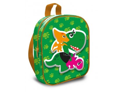 Kids Euroswan Jednokomorový batoh 3D, Crazy Dino