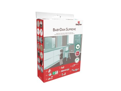 Baby Dan BabyDan set bezpečnostných prvkov 16 ks Starter safety set, BIO