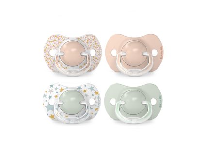 SUAVINEX | Cumlík SX PRO fyziologický Dreams 6/18m 2 ks - ružový