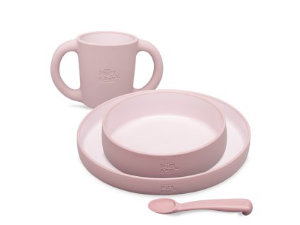 INTERBABY | Jedálenský set - ružový