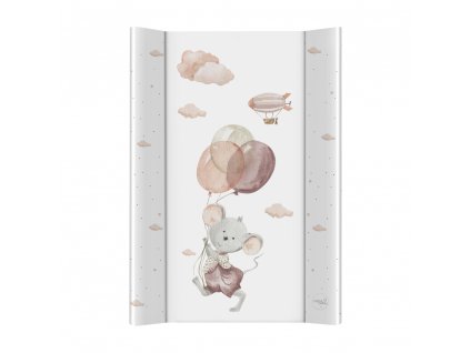 CEBA BABY Podložka prebaľovacia 2-hranná mäkká (50x70) Basic Mouse