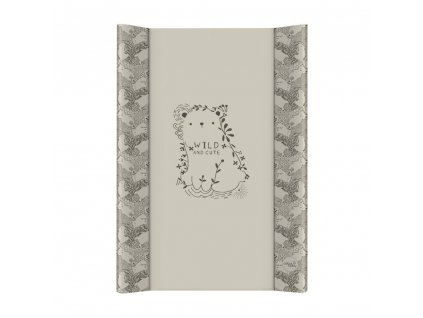 CEBA BABY Podložka prebaľovacia 2-hranná s pevnou doskou (50x70) Basic Wild