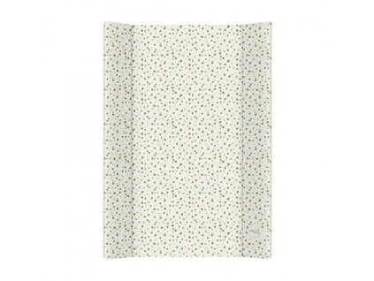 CEBA BABY Podložka prebaľovacia 2-hranná s pevnou doskou (50x70) Basic Spots