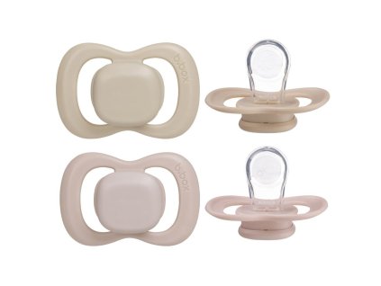 Dudlíky silikonové 6m+, 2 ks