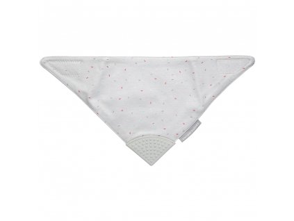 CANPOL BABIES Podbradník s hryzačkou - šedý