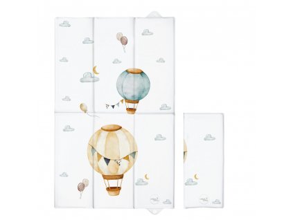 CEBA BABY Podložka prebaľovacia cestovná (60x40) Basic Balloons