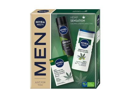 NIVEA MEN BOX BALM HEMP 2023