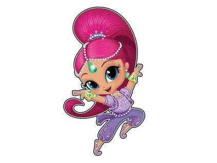 Nickelodeon Nástenná dekorácia Shimmer & Shine, Shimmer, malá