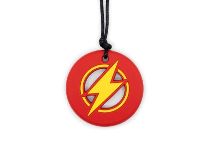 Uklidňující přívěsek Blesk, červený