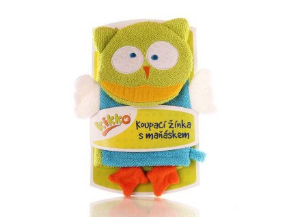 XKKO Rukavica na kúpanie s bábkou - Ufón