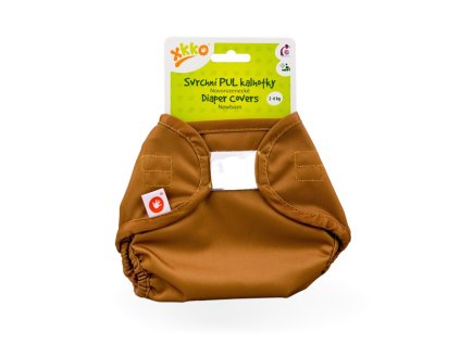 XKKO Vrchné plienkové nohavičky Newborn - Honey Mustard