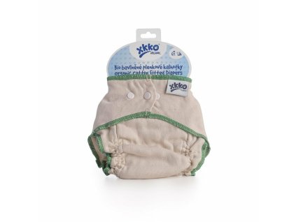 XKKO Organic Plienkové nohavičky - Natural, veľkosť L