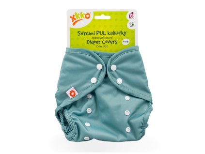 XKKO Vrchné plienkové nohavičky One Size - Granite Green