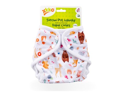 XKKO Vrchné plienkové nohavičky One Size - Wild Forest