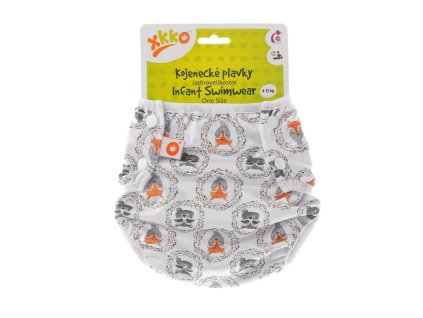 XKKO - Dojčenské plavky, jednoveľkostné, Fox&Raccoon