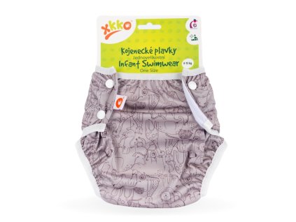 XKKO - Dojčenské plavky, jednoveľkostné, Safari Atmosphere