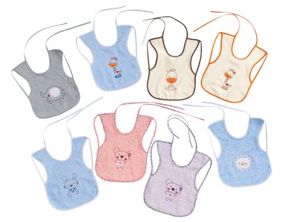 INTERBABY | Podbradník froté 25x30 cm