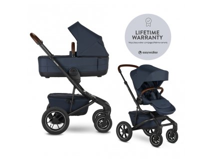 EASYWALKER Kočík kombinovaný Jimmey 2v1 Indigo Blue LITE AIR