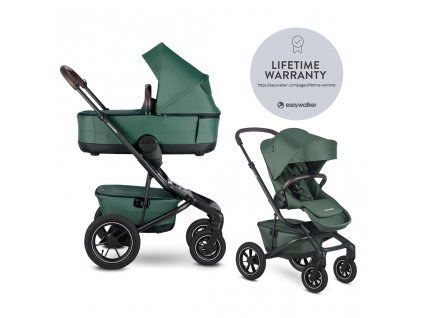 EASYWALKER Kočík kombinovaný Jimmey 2v1 Pine Green LITE AIR