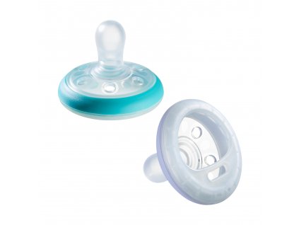 Cumlík, breast-like, silikón Natural Night, 6-18m, 2ks