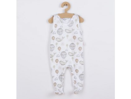 Dojčenské bavlnené dupačky Nicol Miki