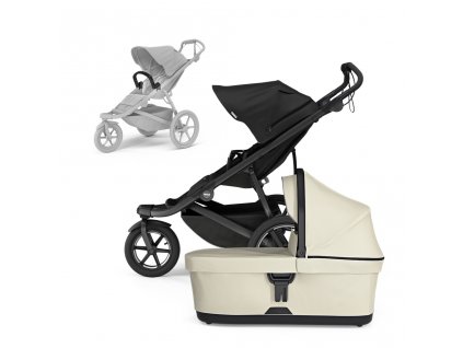 THULE Kočík Urban Glide 3 Black/Soft Beige set M