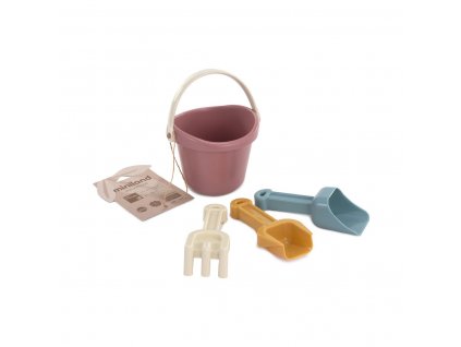 Miniland Eco Baby Set ekologických hračiek do pieskoviska, 18m-72m