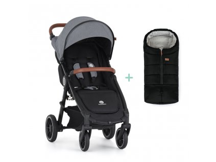 PETITE&MARS Kočík športový Street2 RWS Oak Ultimate Grey + PETITE&MARS fusak Jibot