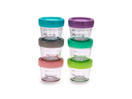 Skleněné dózičky na potraviny 118 ml