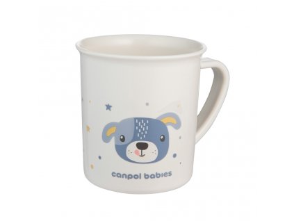 CANPOL BABIES Hrnček plastový CUTE ANIMALS - psík 170 ml