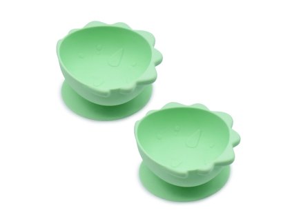 Silikonová mistička s přísavkou 300 ml, 2ks