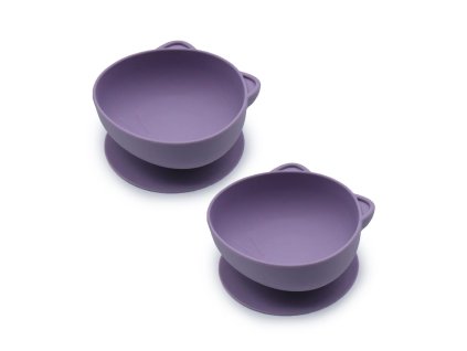 Silikonová mistička s přísavkou 300 ml, 2ks