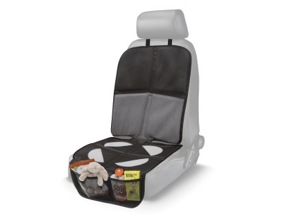 Chránič sedadla pod autosedačkou umývateľný, Black