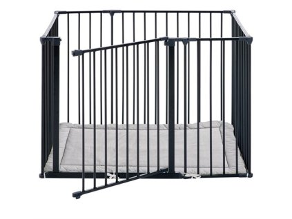 Baby Dan Detská ohrádka Babydan Square playpen čierna + matrac