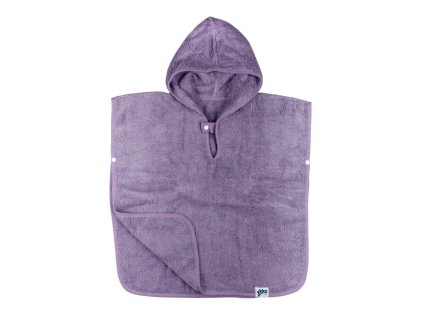 XKKO Organic BIO Bavlnené pončo - Lavender Aura